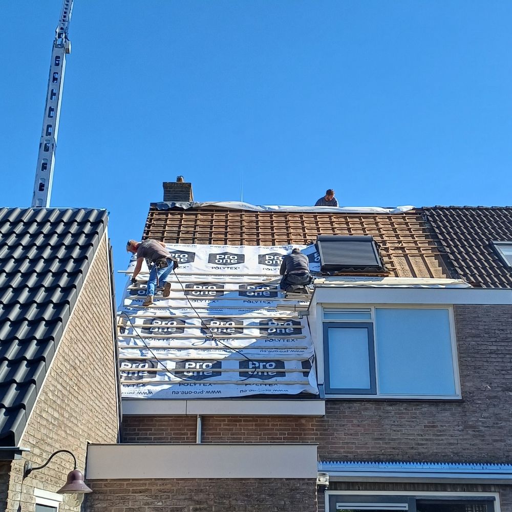 Dakisolatie dakpannen vervangen Harderwijk